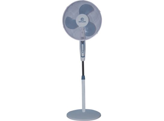 Wentylator podłogowy biały 35 W z pilotem