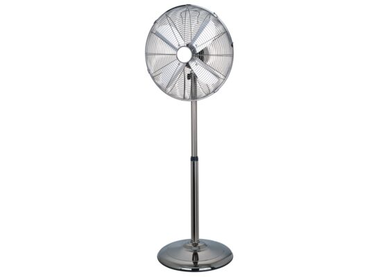 Wentylator podłogowy 40 cm czarny chrom