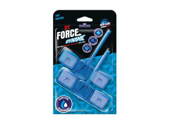 Kostka do WC TRI FORCE DYNAMIC 2 x 45 g morze
