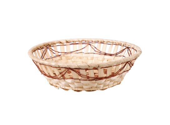 Koszyk bambusowy okragły 7 x 23 x 23 cm