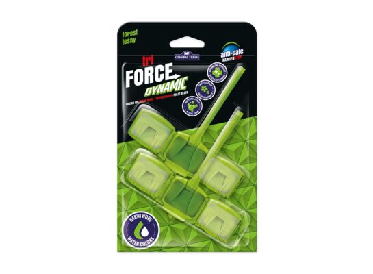 Kostka do WC TRI FORCE DYNAMIC 2 x 45 g las