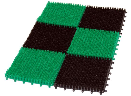 Wycieraczka trawa składana 6 elem. 37 x 56 cm