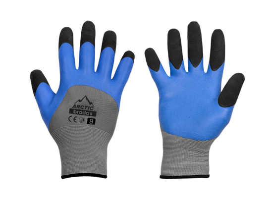 Rękawice ochronne ARCTIC lateks, rozmiar 7