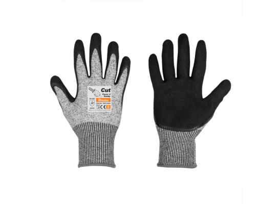 Rękawice ochronne CUT COVER 4 nitryl, rozmiar 11