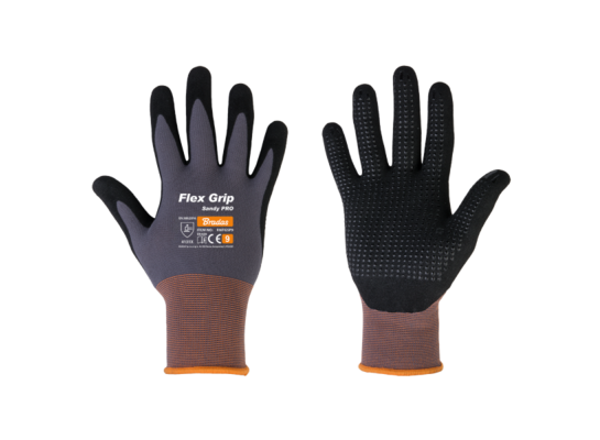 Rękawice ochronne FLEX GRIP SANDY PRO nitryl, rozmiar 8