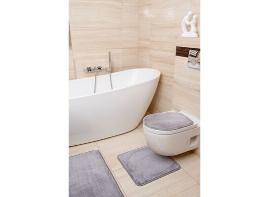 Komplet dywaników łazienkowych  3 częściowy PROSTY