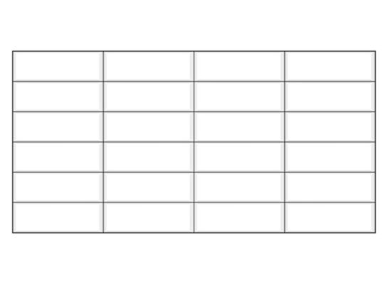 Panel PCV 50 x 100 cm 67467