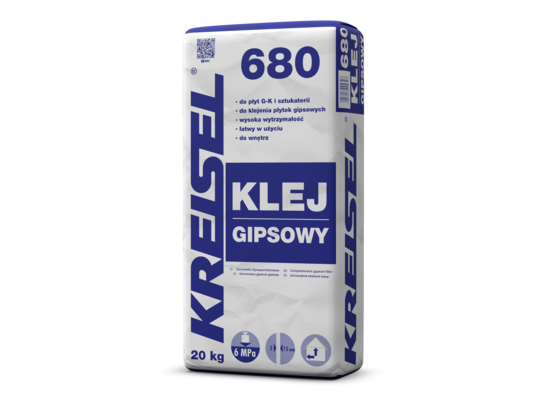 Klej gipsowy 680 20 kg KREISEL