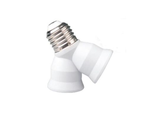 Rozgałęźnik adapter z gniazda E27 NA 2xE27 ELEKTRO