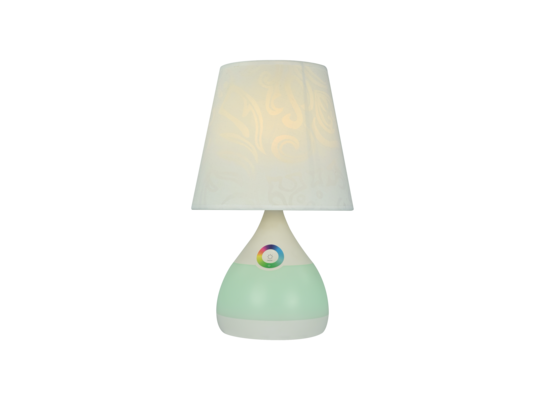 Lampka nocna LED Magic Night Deco z abażurem Nilsen