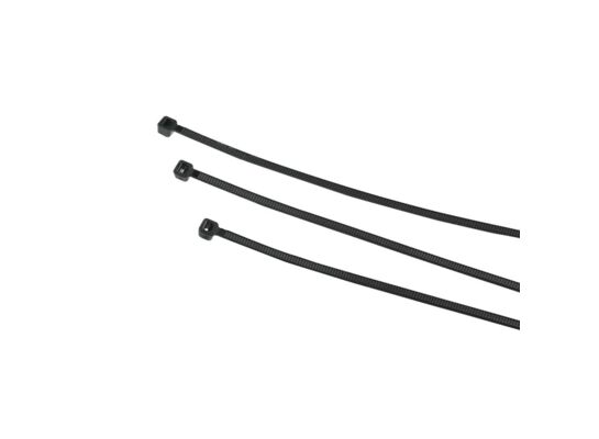 Opaska zaciskowa 3,6 x 200 czarna UV 100 szt. ELEKTRO