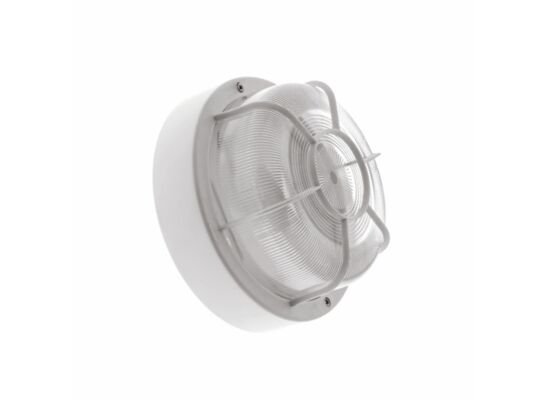 Plafoniera VIDA MINI E27 100W IP44 z koszem biała INQ