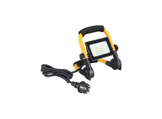 Oprawa naświetlacz LED RINO 20W 4000K 1600lm stojak, uchwyt, kabel 3m czarny INQ