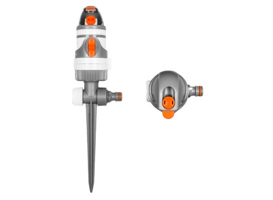 Zraszacz obrotowy 2-funkcyjny na kolcu WHITE LINE