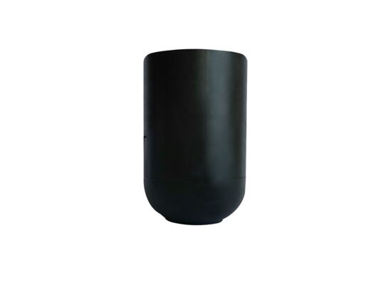 Oprawka E27 czarna bez kołnierza ELEKTRO