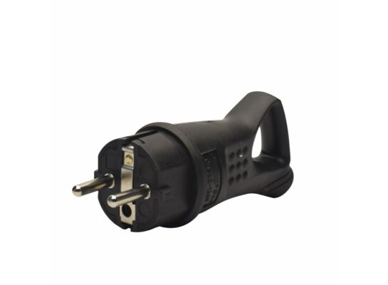 Wtyczka gumowa z uchwytem 16A IP44 ELEKTRO