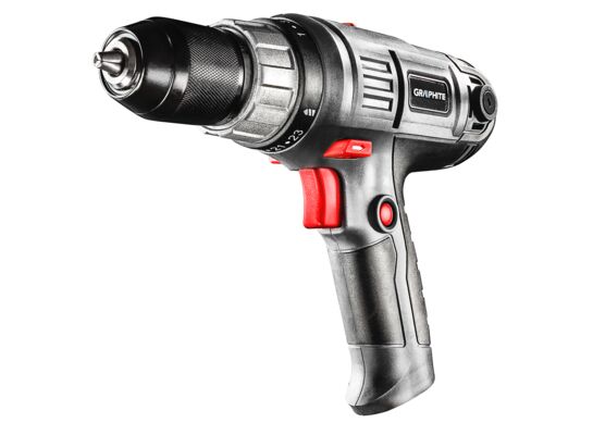 Wiertarko - wkrętarka sieciowa 250 W, uchwyt samozaciskowy 10 mm, walizka GRAPHITE