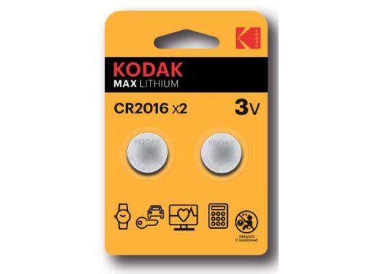 Bateria KCR 2016 3 V KODAK 2 szt.