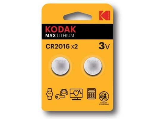 Bateria KCR 2025 3 V KODAK MAX LITHIUM 2 szt.