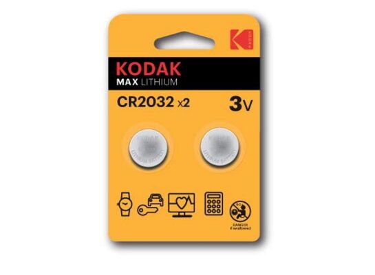 Bateria KCR 2032 3 V KODAK MAX LITHIUM 2 szt.