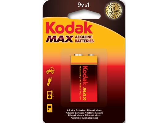 Bateria 6LR61 9V KODAK MAX