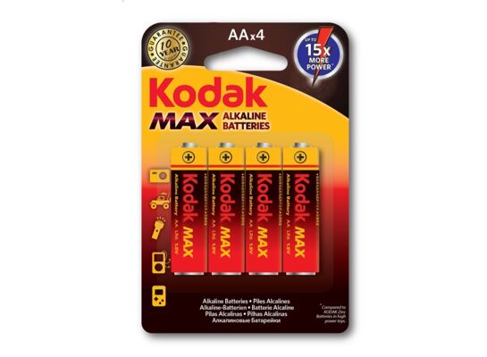 Bateria AA/LR6 1,5 V KODAK MAX 4 szt.