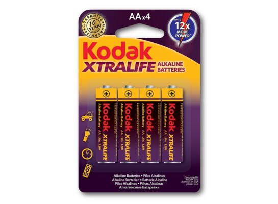 Bateria AA/LR6 1,5 V KODAK XTRALIFE 4 szt.