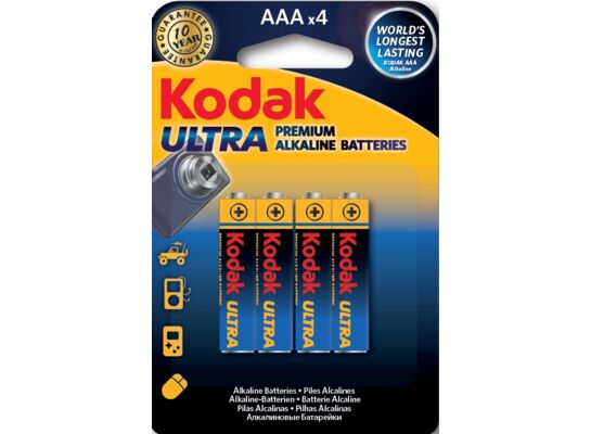 Bateria AAA/LR03 1,5 V KODAK ULTRA PREMIUM
