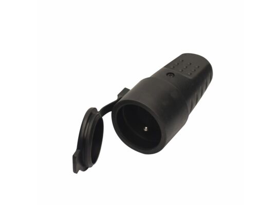 Gniazdo gumowe z zatyczką 16A IP44 ELEKTRO