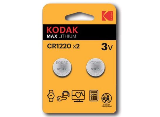 Baterie KCR1220 Kodak 2 sztuki KODAK