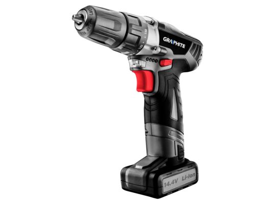 Wiertarko - wkrętarka akumulatorowa 14,4 V, Li-Ion / 1,5 Ah, karton GRAPHITE