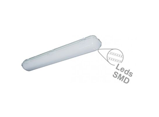 Oprawa LED HOLDA 18W zintegrowana 1900lm IP65 600mm 4000K INQ