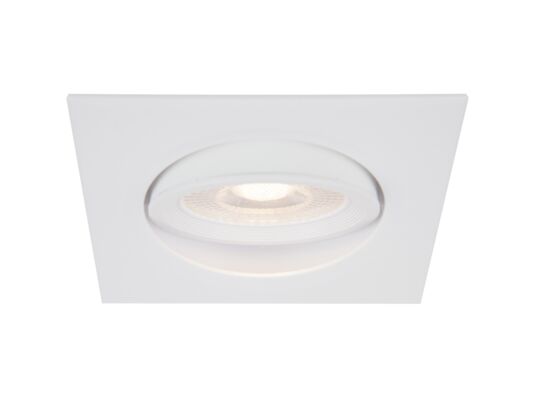 Oprawa LED p/t TIMO oczko 5W 830 330lm IP20 biała kwadratowa INQ