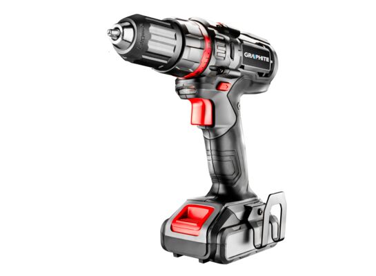 Wiertarko - wkrętarka akumulatorowa 18 V, Li-Ion / 1,5 Ah, walizka GRAPHITE