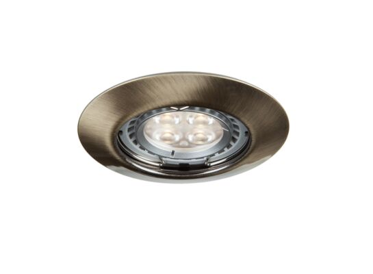 Oczko sufitowe Dina111-AB okrągłe patynowany mosiądz OZZO