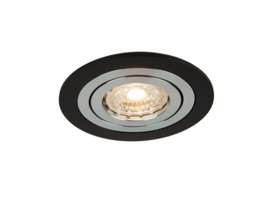 Oczko sufitowe Mino 212-BL okrągłe czarne OZZO
