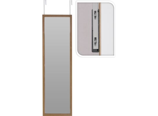 Lustro z uchwytem na drzwi 33,8 x 118 x 1,5 cm