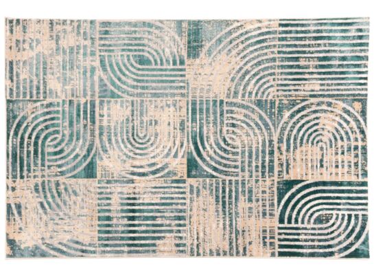 Dywan Zoe 120 x 160 cm niebiesko-szary