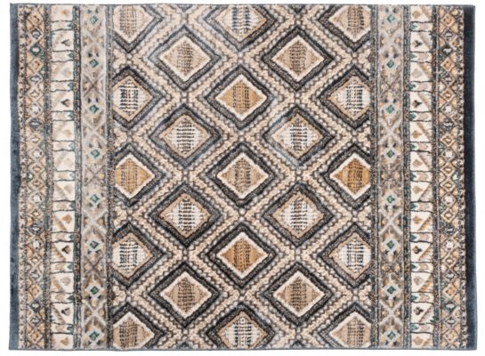 Dywan Zoe 160 x 235 cm boho niebieski