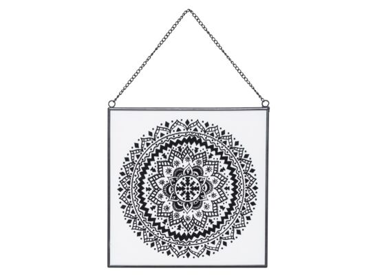 Obraz szklany LACO 24 x 24 cm czarna