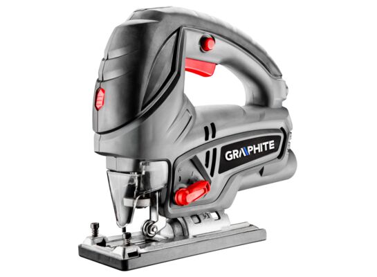 Wyrzynarka 600 W, ilość suwów 500 - 3000 min, walizka GRAPHITE
