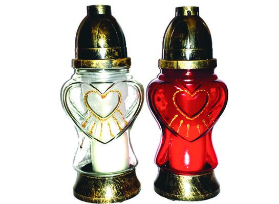 Znicz szklany LW L-635 24,5cm