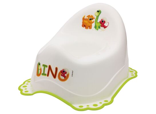 Nocnik antypoślizgowy Dino biały