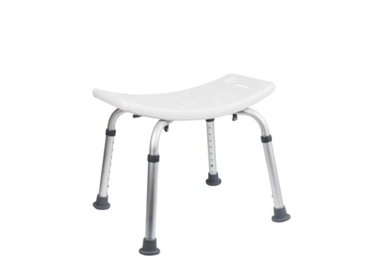 Taboret prostokątny „Pro" biały