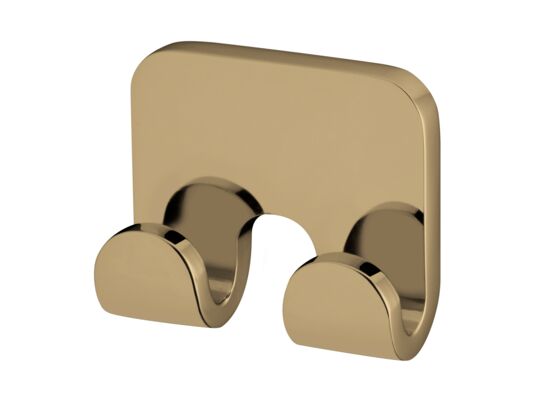 Wieszaczek podwójny Nature Box złoty