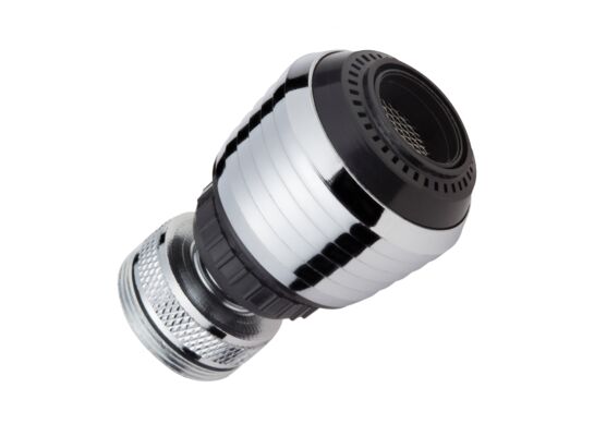 Przegub kuchenny dwustrumieniowy z reduktorem M22/M24 chrom