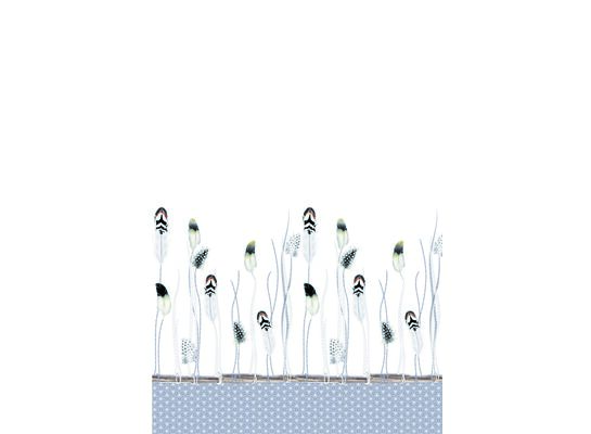 Zasłonka txt Draft biała