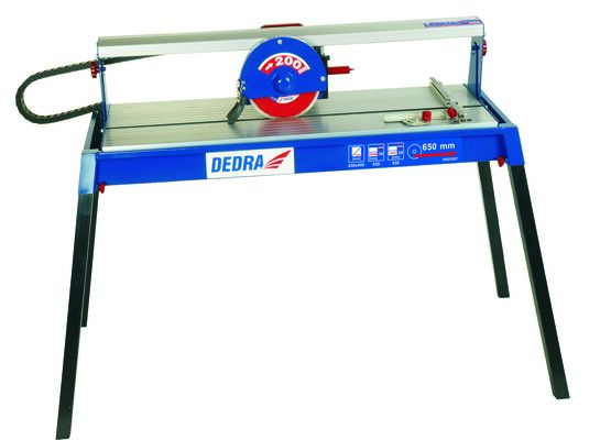 Przecinarka do płytek glazurniczych 800 W z przesuwną głowicą tnącą