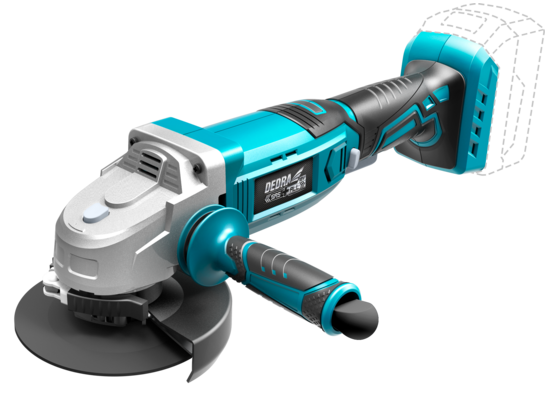 Szlifierka kątowa 125 mm długa 18 V DEDRA SAS+ALL