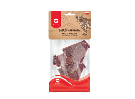 Przysmak dla psa mięso wołowe 5 sztuk 60 g Maced